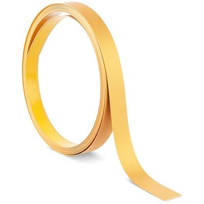 Garmin Bande Plate PVC 20 mm Autoadhésive Or, 10 m Baguette de finition autocollante, résistante, facile à couper, idéale pour bricolage, construction & décoration - Publicité Garmin Bande Plate PVC 20 mm Autoadhésive Or, 10 m Baguette de finition autocollante, résistante, facile à couper, idéale pour bricolage, construction & décoration - Publicité
