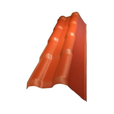 MCCOVER Profil de bord de toit terracotta - 94x66 cm - Résistant & Imperméable - Publicité MCCOVER Profil de bord de toit terracotta - 94x66 cm - Résistant & Imperméable - Publicité