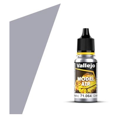 Vallejo Chrome 17ml Acrylique Peinture Modèle Aérosol Métal - Publicité Vallejo Chrome 17ml Acrylique Peinture Modèle Aérosol Métal - Publicité