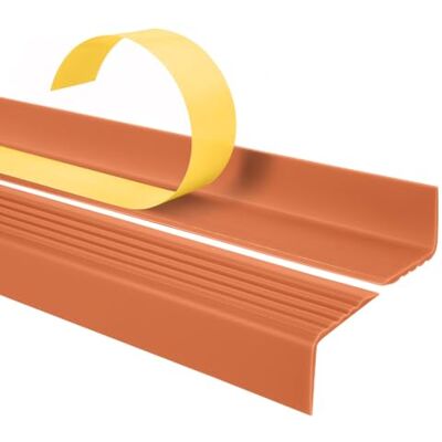 Garmin Nez de Marche PVC 40 x 25 mm Antidérapant Rouge brique, 80 cm - Publicité Garmin Nez de Marche PVC 40 x 25 mm Antidérapant Rouge brique, 80 cm - Publicité