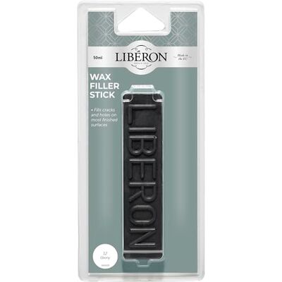 Liberon - LIBWFSE - Ebony - 50g - Wax Filler Stick - Publicité Liberon - LIBWFSE - Ebony - 50g - Wax Filler Stick - Publicité