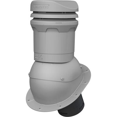 Parotec Cheminée de purge basse 325 mm DN125 (125 mm) pour toit plat, tôle trapézoïdale, tuile à double feuillure Traversée de toit pour ventilation par gravité Tuile de ventilation RAL 7046 Gris - Publicité Parotec Cheminée de purge basse 325 mm DN125 (125 mm) pour toit plat, tôle trapézoïdale, tuile à double feuillure Traversée de toit pour ventilation par gravité Tuile de ventilation RAL 7046 Gris - Publicité