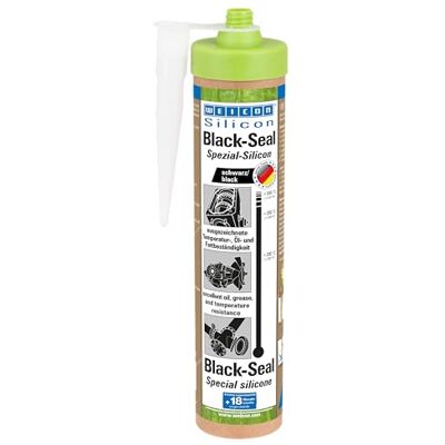 WEICON Green Tube Black-Seal Mastic d'étanchéité en silicone spécial pour moteur Cartouche durable Noir - Publicité WEICON Green Tube Black-Seal Mastic d'étanchéité en silicone spécial pour moteur Cartouche durable Noir - Publicité