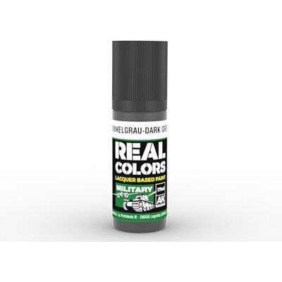 AK Interactive AK REAL COLORS RC856 Dunkelgrau-Dark Grey RAL 7021 (17ml) (old RC057) - Publicité AK Interactive AK REAL COLORS RC856 Dunkelgrau-Dark Grey RAL 7021 (17ml) (old RC057) - Publicité