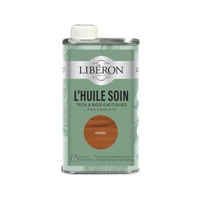 Libéron L'huile soin meubles et boiseries Pour Teck & bois exotiques, Ambré 250ml - Publicité Libéron L'huile soin meubles et boiseries Pour Teck & bois exotiques, Ambré 250ml - Publicité
