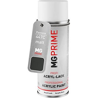 PRiME Pantone 447C Grey mat, bombe de peinture acrylique bombe aérosol 400 ml, à séchage rapide - Publicité PRiME Pantone 447C Grey mat, bombe de peinture acrylique bombe aérosol 400 ml, à séchage rapide - Publicité