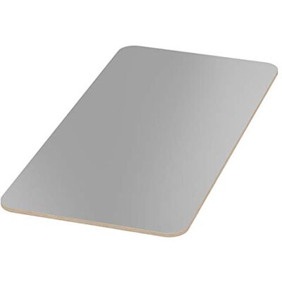 AUPROTEC 18mm Plateau de Table gris 1000 mm x 500 mm Contreplaqué revêtu en mélamine 40cm-200cm au choix Radius angulaire 100mm Panneau de Contreplaqué en Bouleau : rectangulaire 100x50 cm - Publicité AUPROTEC 18mm Plateau de Table gris 1000 mm x 500 mm Contreplaqué revêtu en mélamine 40cm-200cm au choix Radius angulaire 100mm Panneau de Contreplaqué en Bouleau : rectangulaire 100x50 cm - Publicité
