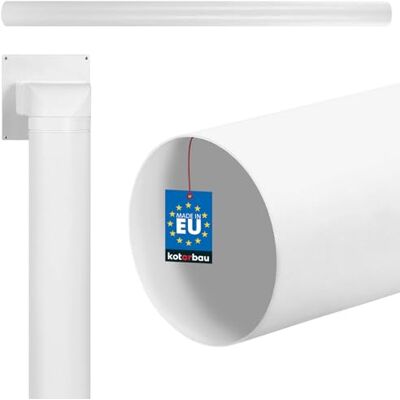 KOTARBAU - Conduite Circulaire PVC - 100 mm - 1500 mm - Conduit - Publicité KOTARBAU - Conduite Circulaire PVC - 100 mm - 1500 mm - Conduit - Publicité