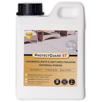 Guard Industrie Protect Guard ST Imperméabilisant pour balcons et terrasses. Hydrofuge et anti-infiltration, pour fissures jusqu'à 3 mm 1 L - Publicité Guard Industrie Protect Guard ST Imperméabilisant pour balcons et terrasses. Hydrofuge et anti-infiltration, pour fissures jusqu'à 3 mm 1 L - Publicité