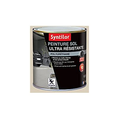 Syntilor Peinture Sol Ultra Résistante Grès Satiné 0,5L - Publicité Syntilor Peinture Sol Ultra Résistante Grès Satiné 0,5L - Publicité