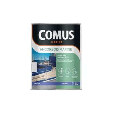 comus ANCORBOIS MARINE IVOIRE 3L Laque microporeuse pour la protection et la décoration des bois et dérivé - Publicité comus ANCORBOIS MARINE IVOIRE 3L Laque microporeuse pour la protection et la décoration des bois et dérivé - Publicité