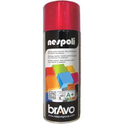 NESPOLI Peinture en aérosol professionnelle - Rouge feu - Publicité NESPOLI Peinture en aérosol professionnelle - Rouge feu - Publicité