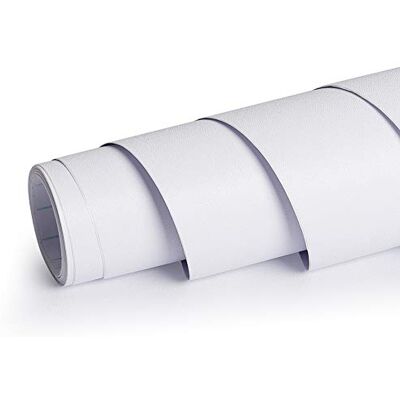 Livelynine Papier Adhésif pour Meuble Cuisine Blanc Mat Rouleau Adhésif Décoratif Amovible Lavable Mural Papier Peint Blanc en Vinyle pour Cuisine Chambre Salon Placard de 40CM*2M - Publicité Livelynine Papier Adhésif pour Meuble Cuisine Blanc Mat Rouleau Adhésif Décoratif Amovible Lavable Mural Papier Peint Blanc en Vinyle pour Cuisine Chambre Salon Placard de 40CM*2M - Publicité