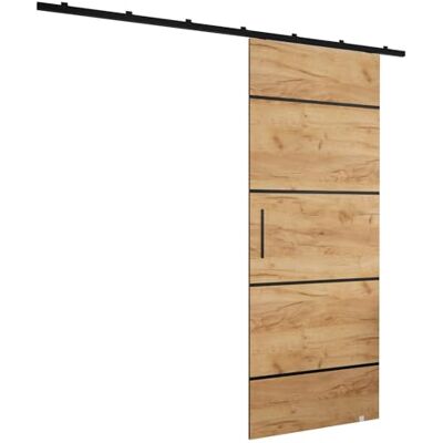 Abiks Möbel - Zonda IV - 90x204 cm - Porte coulissante - Publicité Abiks Möbel - Zonda IV - 90x204 cm - Porte coulissante - Publicité