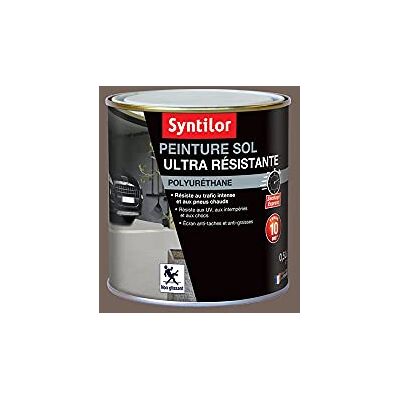 Syntilor Peinture Sol Ultra Résistante Brun Chaud Satiné 0,5L - Publicité Syntilor Peinture Sol Ultra Résistante Brun Chaud Satiné 0,5L - Publicité