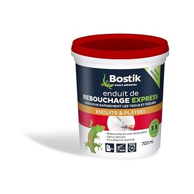 Bostik Enduit de Rebouchage Rapide - 700ML - Publicité Bostik Enduit de Rebouchage Rapide - 700ML - Publicité