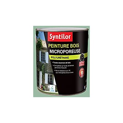 Syntilor - Microporeuse Bois Satin - Vert Provence - Peinture - Publicité Syntilor - Microporeuse Bois Satin - Vert Provence - Peinture - Publicité