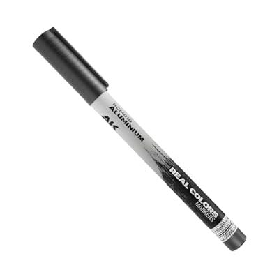 AK Interactive AK REAL COLORS MARKER RCM010 ALUMINIUM - Publicité AK Interactive AK REAL COLORS MARKER RCM010 ALUMINIUM - Publicité