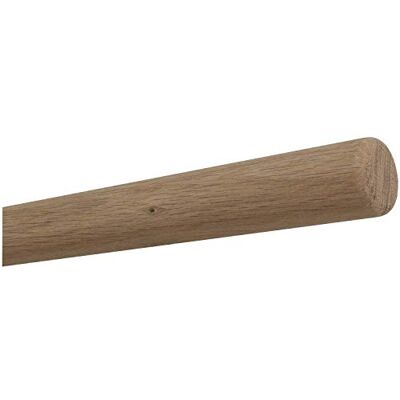 TIBU Rampe murale en bois de chêne non traité 30 à 500 cm Sans support Longueur 700 mm 70 cm 0,7 m et extrémités rayonnées - Publicité TIBU Rampe murale en bois de chêne non traité 30 à 500 cm Sans support Longueur 700 mm 70 cm 0,7 m et extrémités rayonnées - Publicité