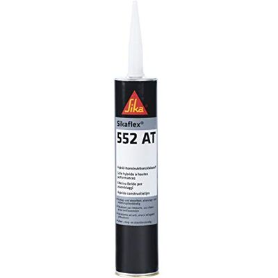 SIKA - Sikaflex-552 AT - Noir - 300 ml - Adhésif - Publicité SIKA - Sikaflex-552 AT - Noir - 300 ml - Adhésif - Publicité