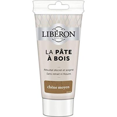 Libéron Pâte à bois Réparation du bois, Chêne moyen, 150g - Publicité Libéron Pâte à bois Réparation du bois, Chêne moyen, 150g - Publicité
