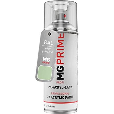 PRiME RAL 6019 Vert blanc/Pastel green brillant acrylique bombe aérosol 2C 400ml séchage rapide - Publicité PRiME RAL 6019 Vert blanc/Pastel green brillant acrylique bombe aérosol 2C 400ml séchage rapide - Publicité