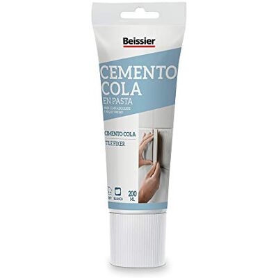 Desconocido BEISSIER 70165-001 Ciment Colle Pâte 200 ml - Publicité Desconocido BEISSIER 70165-001 Ciment Colle Pâte 200 ml - Publicité