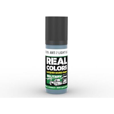 AK Interactive AK REAL COLORS RC976 AMT-7 Light Blue (17ml) (old RC316) - Publicité AK Interactive AK REAL COLORS RC976 AMT-7 Light Blue (17ml) (old RC316) - Publicité