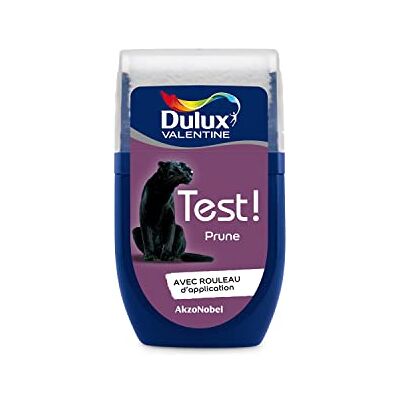 DULUX VALENTINE - Tester prugna satinato - 0,03 L - Multisurface - Publicité DULUX VALENTINE - Tester prugna satinato - 0,03 L - Multisurface - Publicité