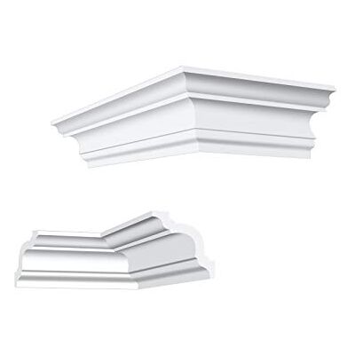 Marbet Design Angle intérieur et extérieur assorti à la plinthe E-2 polystyrène extrudé profilé de stuc jonction plafond/mur blanc moderne décoratif XPS 25 x 17 mm NK-E-2 - Publicité Marbet Design Angle intérieur et extérieur assorti à la plinthe E-2 polystyrène extrudé profilé de stuc jonction plafond/mur blanc moderne décoratif XPS 25 x 17 mm NK-E-2 - Publicité