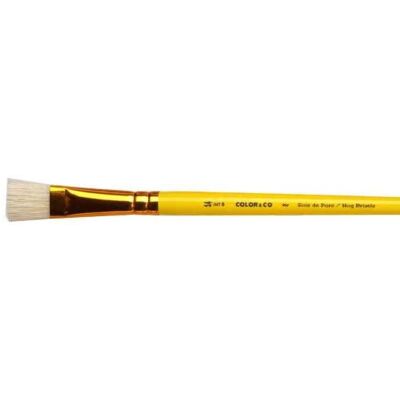 Lefranc Bourgeois - N.14 - Soie de porc - Plat - Brush - Publicité Lefranc Bourgeois - N.14 - Soie de porc - Plat - Brush - Publicité