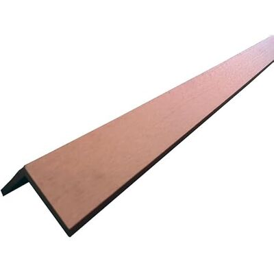 MCCOVER Profil d'angle bois composite pour bardage Brun rouge, ep.6 cm, l.6 cm, L.270 cm - Publicité MCCOVER Profil d'angle bois composite pour bardage Brun rouge, ep.6 cm, l.6 cm, L.270 cm - Publicité