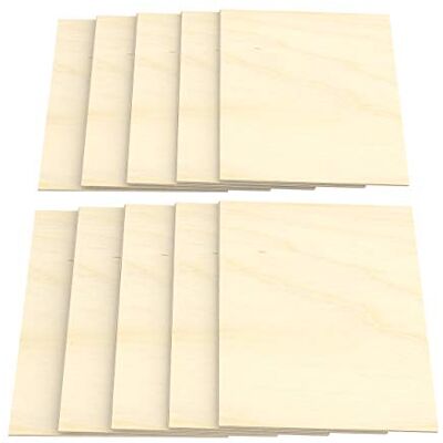 AUPROTEC 10x A3 Feuille de Contreplaqué 6mm Bouleau (297 mm x 420 mm) Panneau du Bois Massif pour Bricolage Chantournement Modélisme Décoration Panneaux Multiplex de qualité haut BB/BB - Publicité AUPROTEC 10x A3 Feuille de Contreplaqué 6mm Bouleau (297 mm x 420 mm) Panneau du Bois Massif pour Bricolage Chantournement Modélisme Décoration Panneaux Multiplex de qualité haut BB/BB - Publicité