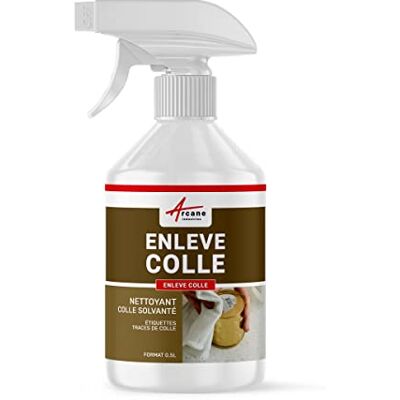 ARCANE INDUSTRIES Enlève Colle Décolle Étiquettes Autocollant Adhésif 0.5 L Décolle sans Trace, Dissout Colles, Mastics et Encres, Multi-Surfaces, Acier, Aluminium et Verre - Publicité ARCANE INDUSTRIES Enlève Colle Décolle Étiquettes Autocollant Adhésif 0.5 L Décolle sans Trace, Dissout Colles, Mastics et Encres, Multi-Surfaces, Acier, Aluminium et Verre - Publicité