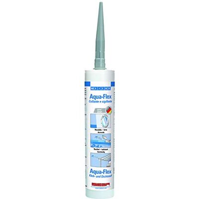 WEICON Aqua-Flex gris 310 ml adhésif élastique fort / pour sceller - Publicité WEICON Aqua-Flex gris 310 ml adhésif élastique fort / pour sceller - Publicité