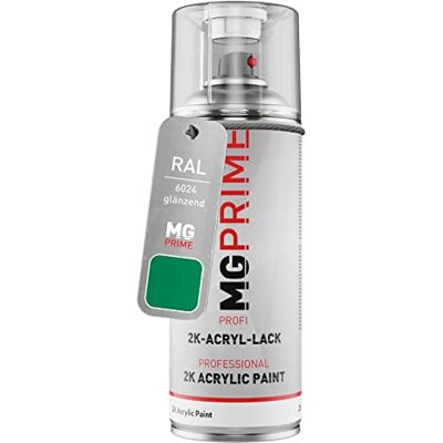 PRiME RAL 6024 Vert signalisation/Traffic green brillant acrylique bombe aérosol 2C 400ml séchage rapide - Publicité PRiME RAL 6024 Vert signalisation/Traffic green brillant acrylique bombe aérosol 2C 400ml séchage rapide - Publicité