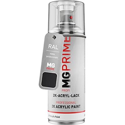 PRiME RAL 9004 Noir de sécurité/Signal black mat satiné acrylique bombe aérosol 2C 400ml séchage rapide - Publicité PRiME RAL 9004 Noir de sécurité/Signal black mat satiné acrylique bombe aérosol 2C 400ml séchage rapide - Publicité