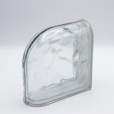 Fuchs Design Basic Lot de 6 briques de construction en verre nuage double Transparent et satiné 19 x 19 x 8 cm - Publicité Fuchs Design Basic Lot de 6 briques de construction en verre nuage double Transparent et satiné 19 x 19 x 8 cm - Publicité