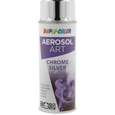 DUPLI-COLOR Duplicolor 722707 Spray Aérosol Art Effet, Chrome, 400 ml - Publicité DUPLI-COLOR Duplicolor 722707 Spray Aérosol Art Effet, Chrome, 400 ml - Publicité