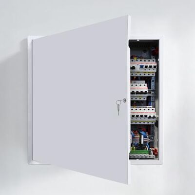 VEVOR Trappe de Visite 64x64 cm, Panneau d'Accès pour Cloisons Sèches Placo en Acier Galvanisé, pour Plafond Plomberie Électricité, Trappe de Maintenance avec Clé, Dimensions d’Installation 62x62 cm - Publicité VEVOR Trappe de Visite 64x64 cm, Panneau d'Accès pour Cloisons Sèches Placo en Acier Galvanisé, pour Plafond Plomberie Électricité, Trappe de Maintenance avec Clé, Dimensions d’Installation 62x62 cm - Publicité