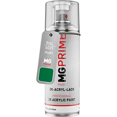 PRiME RAL 6029 Vert menthe/Mint green mat acrylique bombe aérosol 2C 400ml séchage rapide - Publicité PRiME RAL 6029 Vert menthe/Mint green mat acrylique bombe aérosol 2C 400ml séchage rapide - Publicité