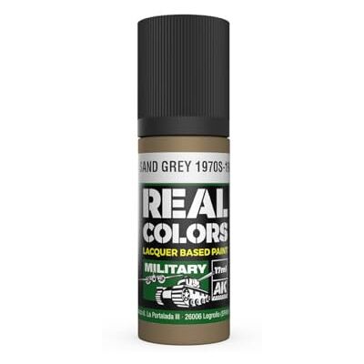 AK Interactive AK REAL COLORS RC881 IDF Sand Grey 1970S-1980S (17ml) (old RC095) - Publicité AK Interactive AK REAL COLORS RC881 IDF Sand Grey 1970S-1980S (17ml) (old RC095) - Publicité