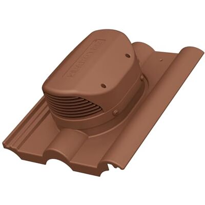 Parotec Aérateur de toit plat pour Nelskamp Finkenberger – Rouge brique RAL 8004, Pour tuiles IBF Doppelrömer, évacuation efficace de l'humidité, résistant aux UV - Publicité Parotec Aérateur de toit plat pour Nelskamp Finkenberger – Rouge brique RAL 8004, Pour tuiles IBF Doppelrömer, évacuation efficace de l'humidité, résistant aux UV - Publicité