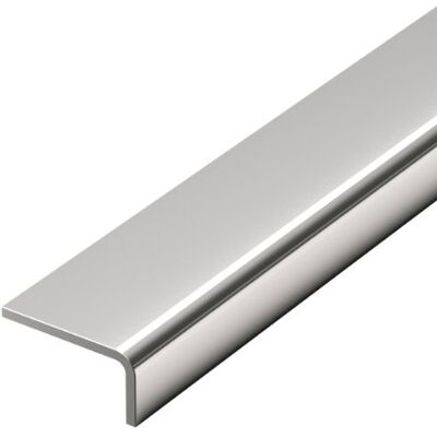 Alberts 485498 Cornière acier inoxydable 1000 x 25 x 15 mm - Publicité Alberts 485498 Cornière acier inoxydable 1000 x 25 x 15 mm - Publicité