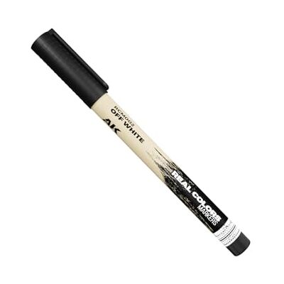 AK Interactive AK REAL COLORS MARKER RCM002 OFF WHITE - Publicité AK Interactive AK REAL COLORS MARKER RCM002 OFF WHITE - Publicité
