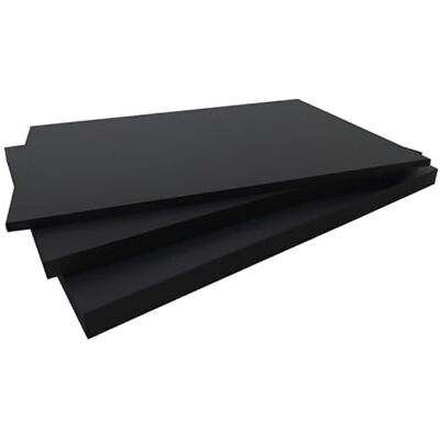 MCCOVER Panneau fibre composite plat et lisse Noir, ep.5 mm, l.122 cm, L.250 cm - Publicité MCCOVER Panneau fibre composite plat et lisse Noir, ep.5 mm, l.122 cm, L.250 cm - Publicité