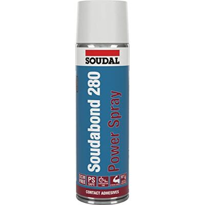 Soudal - Soudabond 280 - 0.5 L - Spray - Adhésif - Publicité Soudal - Soudabond 280 - 0.5 L - Spray - Adhésif - Publicité