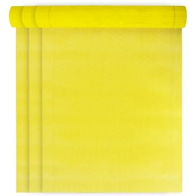 Alfa 537 Treillis en fibre de verre renforcé, 3 pièces, jaune, 1100mm x 50m, 165 g/m², maille 4 x 4 mm pour enduit façade, pour éviter toutes fissures - Publicité Alfa 537 Treillis en fibre de verre renforcé, 3 pièces, jaune, 1100mm x 50m, 165 g/m², maille 4 x 4 mm pour enduit façade, pour éviter toutes fissures - Publicité
