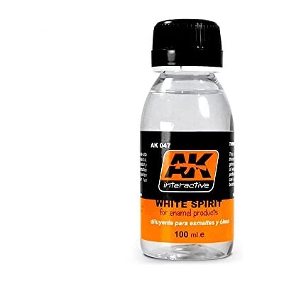AK Interactive AK AK047 WHITE SPIRIT (100ml) - Publicité AK Interactive AK AK047 WHITE SPIRIT (100ml) - Publicité