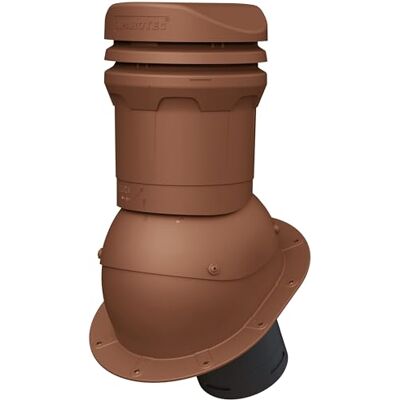 Parotec Cheminée de purge basse 325 mm DN125 (125 mm) pour toit plat, tôle trapézoïdale, double feuillure en tuile Traversée de toit pour ventilation de toit pour ventilation par gravité Tuile de - Publicité Parotec Cheminée de purge basse 325 mm DN125 (125 mm) pour toit plat, tôle trapézoïdale, double feuillure en tuile Traversée de toit pour ventilation de toit pour ventilation par gravité Tuile de - Publicité
